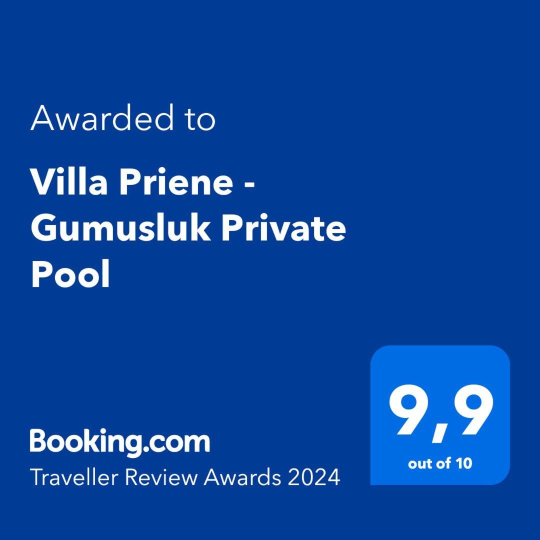 Villa Priene - Gumusluk Private Pool المظهر الخارجي الصورة